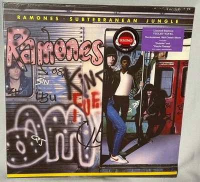 LP THE RAMONES Subterranean Jungle (LTD VIOLET Vinyl, SYEOR 2022) NEW MNT SEALED - Image 1 of 2