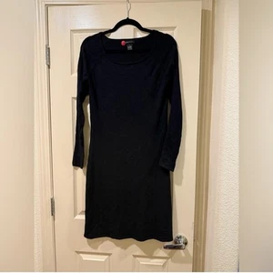 BCBGMaxAzria Black Long Sleeve  Dress Size Medium - Picture 1 of 2