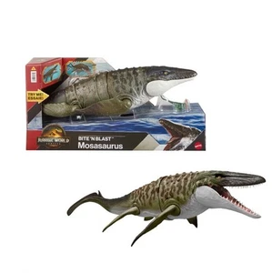 Jurassic World Rebirth - Figura de acción Mosasaurus y Mini Dilophosaurus - Nuevo - Imagen 1 de 4