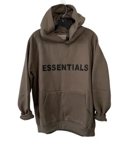 Fear Of God Essentials Pullover Hoodie  Brown Mens size S....NWT - Picture 1 of 6