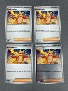 Firebreather x4 Playset 089/094 Phantasmal Flames Pokémon TCG (1 Reverse Holo) - Picture 1 of 1