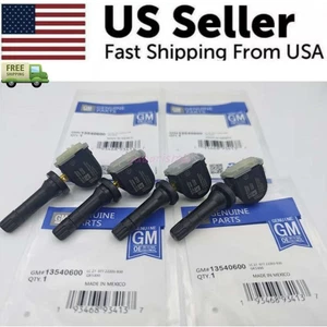 New OEM GM Tire Pressure Sensors TPMS Set of Four 4 315MHz XL7 13540600 - Picture 1 of 8