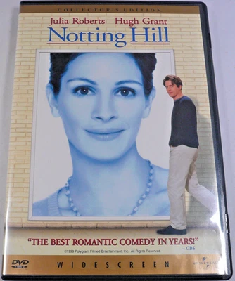 Notting Hill DVD Collector Edition Widescreen Julia Roberts Hugh Grant Free Ship - Image 1 of 2