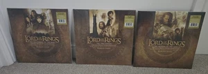 Lord Of The Rings Movies Original Motion Picture Soundtracks 2Lp Albums 6 Vinyls - Picture 1 of 14