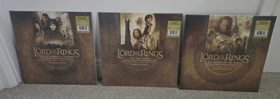 Lord Of The Rings Movies Original Motion Picture Soundtracks 2Lp Albums 6 Vinyls - Image 1 of 4