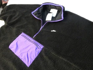 2XLT Nike 64" chest, NWT, Black, high pile Sherpa fleece -  from USA ! - Picture 1 of 21