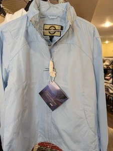 Ladies North End Light Blue Hooded Wind Breaker Women Rain Jacket Size Medium - Picture 1 of 7