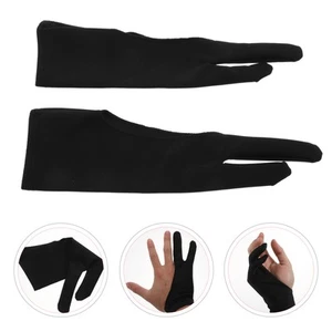 4 Pcs Zeichnen Von Handschuhen Mann Student Elastischer Zeichenhandschuh - Bild 1 von 12