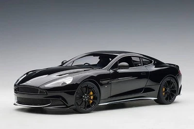 1:18 Autoart Aston Martin Vanquish S 2017 Onyx Black AA70271 MMC - Image 1 of 4