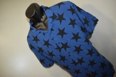 35415 New Mens American Rag CIE 100% Rayon Stars Hawaiian Shirt Size XL - Image 1 of 4
