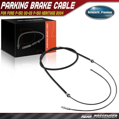 Rear Right RH Parking Brake Cable for Ford F-150 2000-2003 F-150 Heritage 2004 - Image 1 of 4