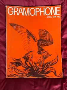 Gramophone Magazine, April 1971 - Picture 1 of 1