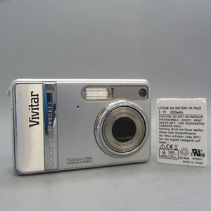 Vivitar Digital Camera Vivicam 5340s 5.0MP Silver Tested - Picture 1 of 8