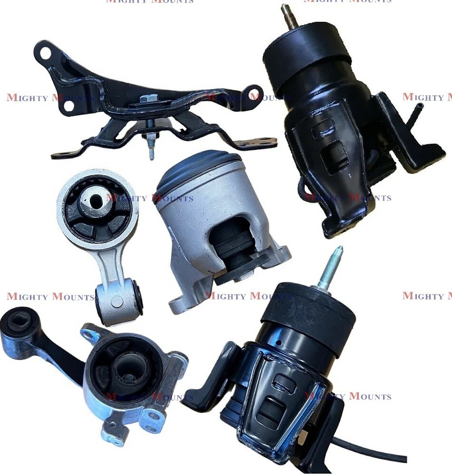 Soportes de motor MLL319 6 piezas para motor de 3,5 L Nissan Altima V6 2007-2012 transmisión automática Foto 1 de 1