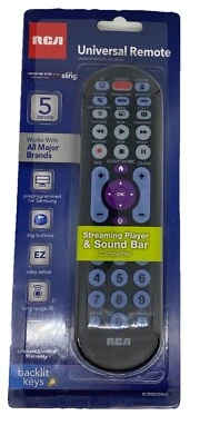 RCA RCRBB05BHE Big Button Universal Remote - Image 1 of 4
