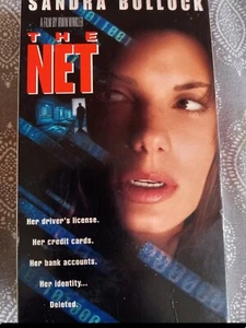 The Net (VHS) Sandra Bullock,Jeremy Northam,Dennis Miller,Ken Howard Pre-owned - Imagen 1 de 3