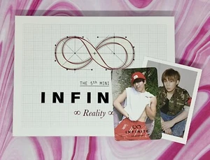 Infinite Reality 5th Mini Album CD with Dongwoo Photocard - Picture 1 of 11