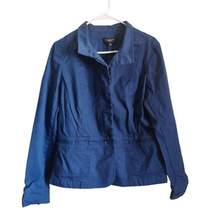 Talbots Blazer Jacket Blue Size 14 #1139 - Picture 1 of 5