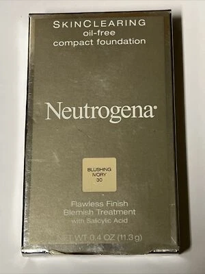 Neutrogena Skin Clearing Compact Foundation, #30 Blushing Ivory - Image 1 of 4
