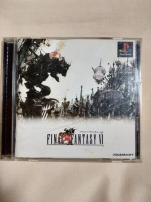 Final Fantasy VI Sony Playstation 1 Japan Square Enix japan game - Image 1 of 4