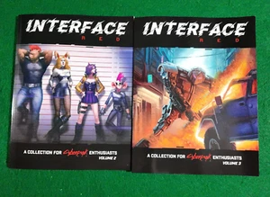 BUNDLE Interface RED Volume 2 & 3 CYBERPUNK R. Talsorian Sci Fi RPG COLOR - Imagen 1 de 17