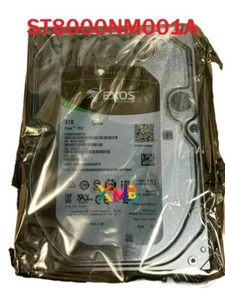 New Seagate Exos 7E8 ST8000NM001A SAS 7200RPM 12Gb/s 3.5" 8TB Internal HDD - Picture 1 of 6