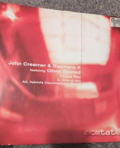 John Creamer & Stephane K - I Love You - Original Mix - Hybrid Remix - ace009 - Picture 1 of 1