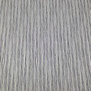 MAGNOLIA HOME SULLIVAN ONYX TAUPE STRIPE COTTON UPHOLSTERY FABRIC $7.99/YD BTY - Picture 1 of 5