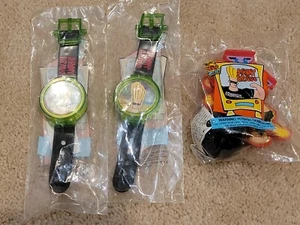 LOT OF Johnny Bravo Watches BOWLING - Wendy's Kids Meal Toys Cartoon Network - Picture 1 of 6