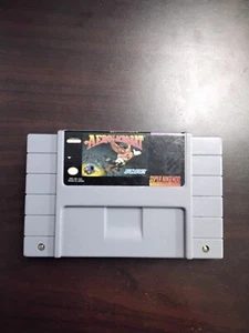SNES Aero The Acro-Bat 2D Platformer Video Game 1992 Cart Only - Picture 1 of 2