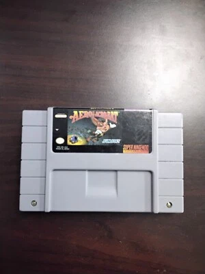 SNES Aero The Acro-Bat 2D Platformer Video Game 1992 Cart Only - Image 1 of 2