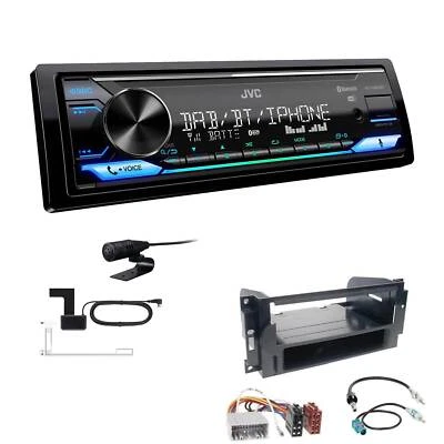 JVC Digital 1-DIN Autoradio DAB+ Bluetooth für Jeep Compass 2006-2010 - Bild 1 von 4