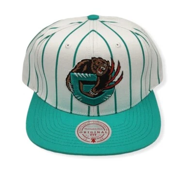 Mitchell & Ness Vancouver Grizzlies Retro Rayas Ajustable Snapback Gorra Gorra Foto 1 de 4