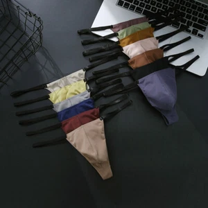Herren-Pouch-Tanga T-Back-Micro-Bikini-Höschen Bikini-Unterwäsche - Bild 1 von 29