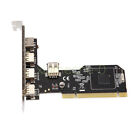 High Speed 480Mbps 5 portów USB 2.0 PCI Hub Card Controller Moduł adaptera