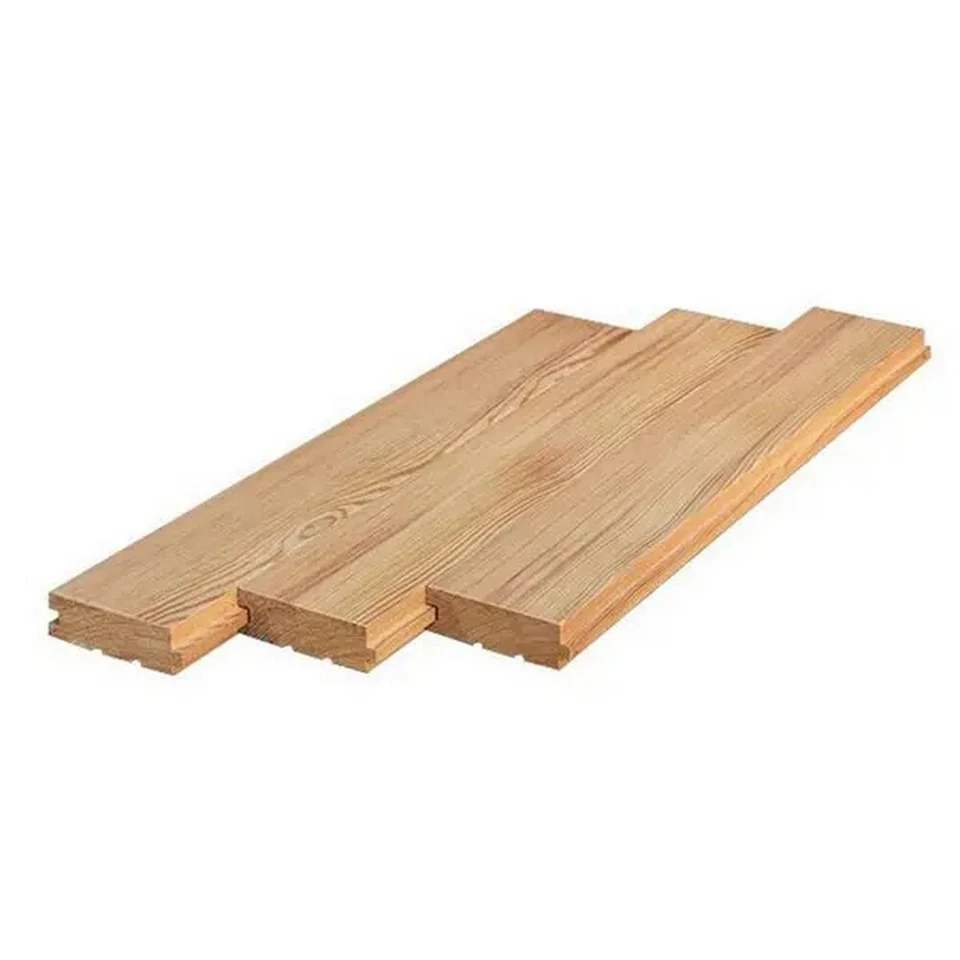 MARKENLOS Profilholz Bodendielen Bretter Rauspund Lärche Nut Feder 28x115mm 1m-1,5m-2m AB