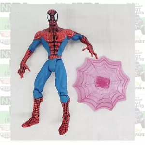 ToyBiz 1997 Spiderman Web Shield Action Figure di MARVEL VS CAPCOM Strider Set - Foto 1 di 21
