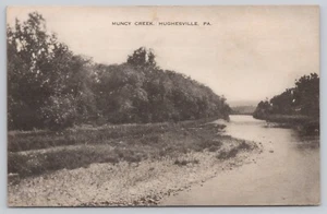 Muncy Creek Hughesville Pennsylvania Divided Back Postcard Unposted - Picture 1 of 2