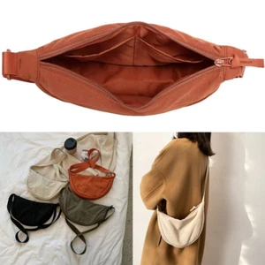 Crossbody Bag for Women Nylon Dumpling Bag Crescent Bag with Adjustable Strap US - Picture 1 of 30