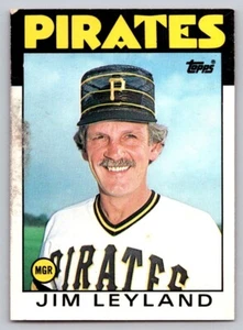 1986 Topps Traded - #66T Jim Leyland (RC) - Picture 1 of 2