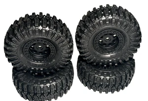 4 Redcat Racing Ascent Fusion 1/10 1.9" Crawler Tires & Beadlock Wheels RER31524 - Picture 1 of 4