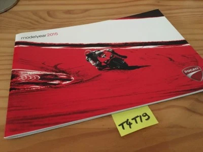 Ducati 2015 Multistrada Panigale Monster Diavel ...ect Prospecto Folleto - Imagen 1 de 4