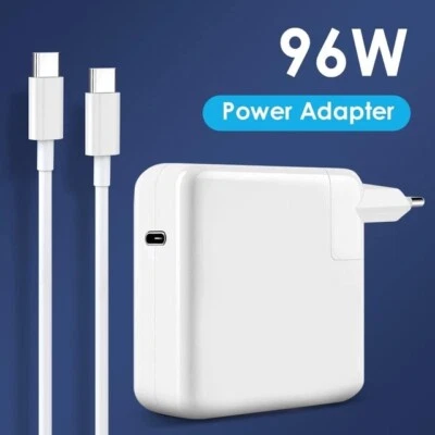 96W USB-C Typ C Ladegerät Netzteil für Apple MacBook Air Mac Book Pro Ladekabel - Bild 1 von 4