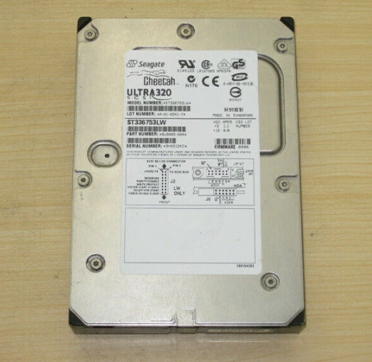 Seagate Cheetah ST336753LW 3.5 in SCSI 15K.3 36.7GB Internal 36G 68PIN 15K U320 - Image 1 of 1