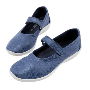 Arcopedico L45 Liho  Blue Mary Jane Shoes Size 42 AU 10 Comfort Orthotic NWOB - Picture 1 of 9