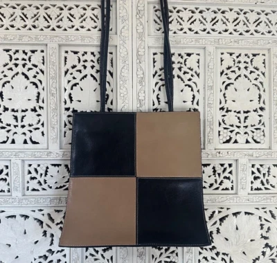 Bolso de hombro Wilsons de cuero para Pelle Studio bloques de color neutro Foto 1 de 4