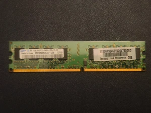 Samsung 1GB DDR2 Desktop RAM Memory 667MHz PC2-5300 M378T2953EZ3-CE6 - Picture 1 of 2