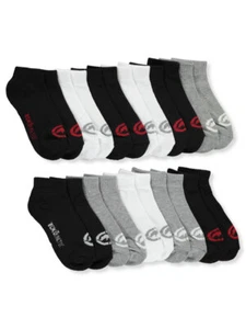 Ecko Unltd. Boys' 11-Pack Quarter Socks - gray/black/white, 9 - 11 / 7 - 14 year - Picture 1 of 2