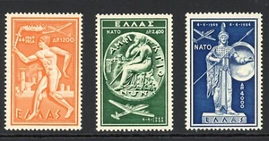 Greece C71-C73 MNH 1954 NATO Anniversary - Picture 1 of 1