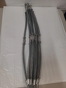 (QTY-10) Hose Whip Cable Safety Check, Hose to Hose Restraint 1/2" -1-1/4" WC1B - Picture 1 of 5